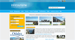 Desktop Screenshot of infotourisme.net