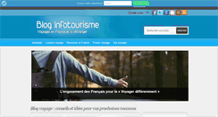 Desktop Screenshot of blog.infotourisme.net