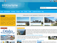 Tablet Screenshot of en.infotourisme.net
